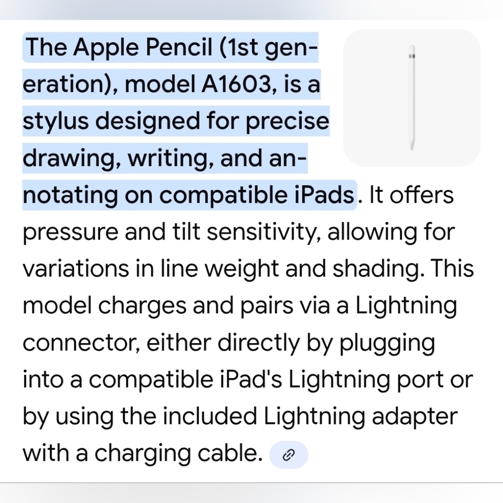 🍏 1st Generation Apple Pencil - Picture 3 of 10